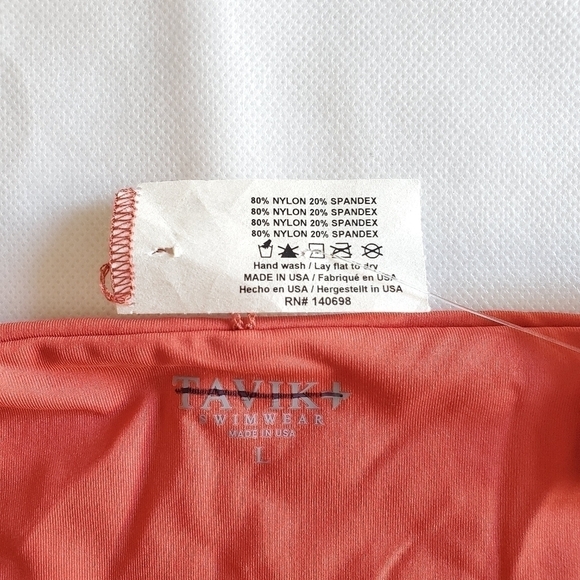 New Tavik Heather Moderate Burnt Orange Bikini Bottoms Size Large - Picture 9 of 10